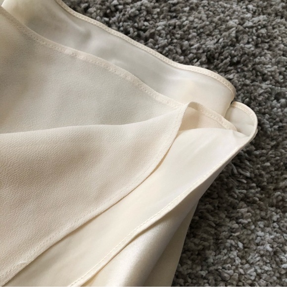 Reformation Maysen Silk Dress - Fior Di Latte - Picture 6 of 9